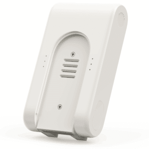 Dreame R10 Battery Pack in white with ventilation slots and charging port